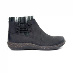 Cammie Arch Support Sweater Boot - Black