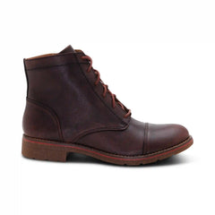 Juliet Lace-Up Boot - Cordovan