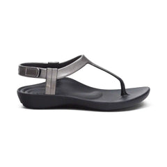 Skyler Thong Sandal - Pewter