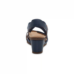 Kathy Platform Wedge - Navy