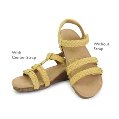 Reese Adjustable Gladiator Sandal - Taupe