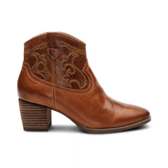 Reagan Ankle Boot - Cognac