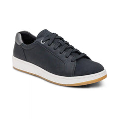 Michaela Lace-Up Sneaker - Black