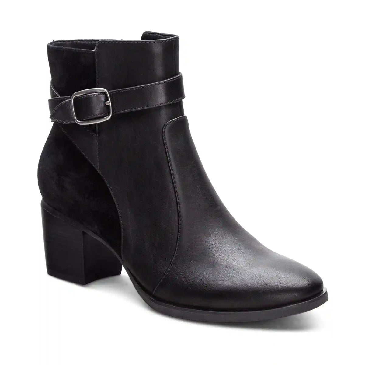 Rebecca Heel Boot - Black