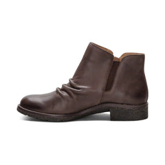 Mila Low Boot - Dark Brown