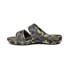 Milos Orthotic Men's Slides - Green Camo