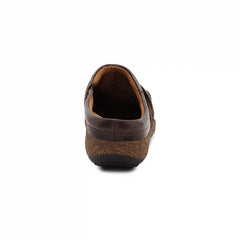 Daphne Slip-On Clog - Dark Brown
