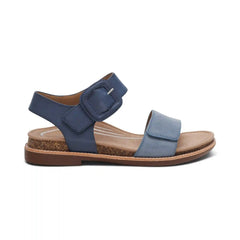 Claire Quarter Strap Sandal - Navy