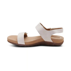 Leslie Arch Support Sandal - Chalk