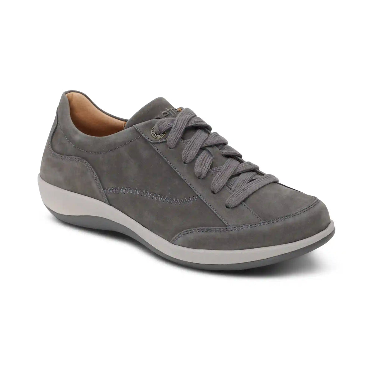 Dahlia Lace-Up Oxford - Charcoal
