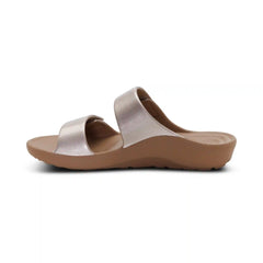 Kaia Two Band Slide - Champagne