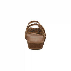 Jillian Braided Quarter Strap Sandal - Leopard