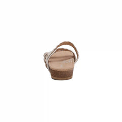 Josie Braided Slide - Champagne