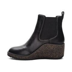 Dawn Wedge Boot - Black