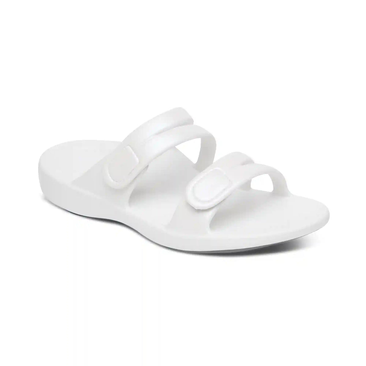 Janey Sport Slide - White