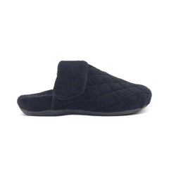 Maya Closed Toe Slipper - Black