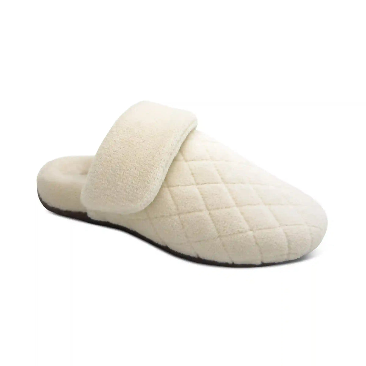 Maya Closed Toe Slipper - Ivory