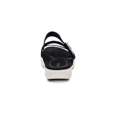 Jenny Adjustable Slide Sandal - Black
