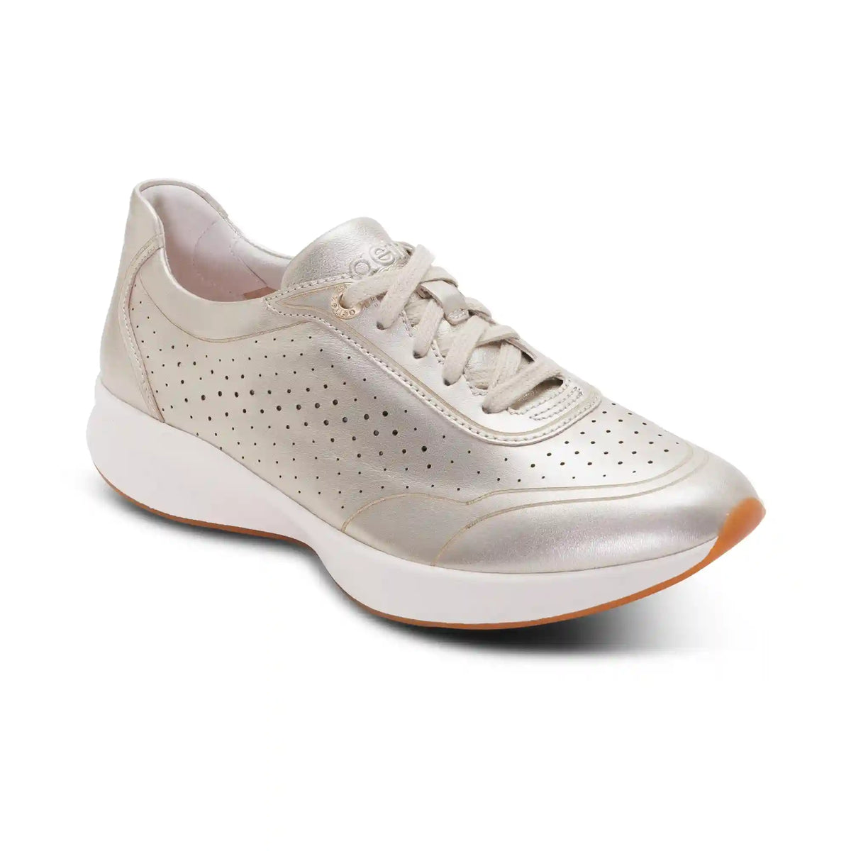 Serena Arch Support Sneaker - Light Gold