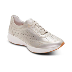 Serena Arch Support Sneaker - Light Gold