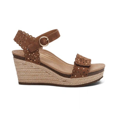 Sydney Quarter Strap Espadrille Wedge - Scotch Cutout