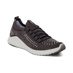 Carly Arch Support Sneaker - Pewter Sparkle