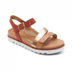 Cass Arch Support Sandal - Terracotta Multi