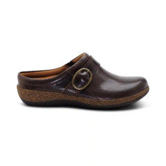 Daphne Slip-On Clog - Dark Brown