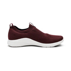 Felicity Knit Slip-On Sneaker - Burgundy