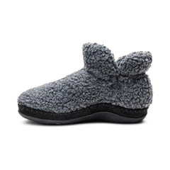 Malina Arch Support Slipper - Charcoal