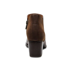 Victoria Short Bootie - Dark Brown