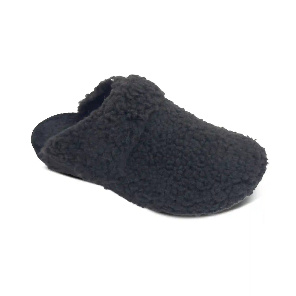 Mia Arch Support Slipper - Black