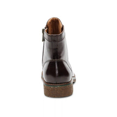 Juliet Lace-Up Boot - Dark Brown