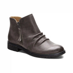 Mila Low Boot - Charcoal Grey