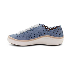Charlotte Lace-Up Sneaker - Hazy Blue