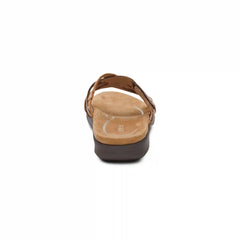 Kasey Adjustable Slide Sandal - Tan Multi
