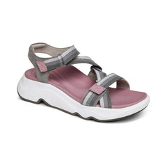 Marz Adjustable Sport Sandal - Grey