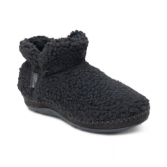 Malina Arch Support Slipper - Black