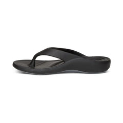 Maui Orthotic Women's Flips - Matte Black
