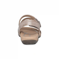 Jess Adjustable Quarter Strap Sandal - Smoke