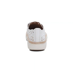 Charlotte Lace-Up Sneaker - White