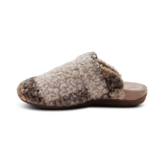 Mia Arch Support Slipper - Tan Plaid