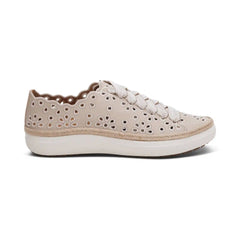 Charlotte Lace-Up Sneaker - Tan