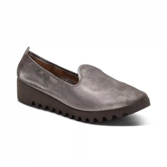 Liz Arch Support Slip-On - Brushed Silver