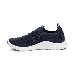 Carly Arch Support Sneaker - Navy Sparkle