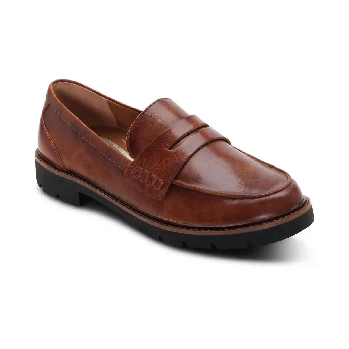 Collette Arch Support Loafer - Cognac
