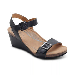 Naomi Platform Wedge - Black