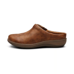 Ingrid Slip-On Clog - Cognac