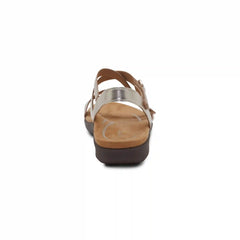 Hadley Adjustable Quarter Strap Sandal - Champagne