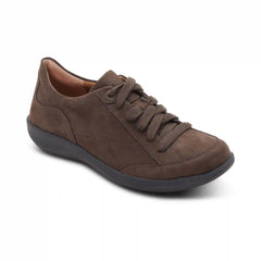 Dahlia Lace-Up Oxford - Dark Earth